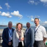 Groepsfoto John Walraven, Sabine Delrue, Jordi Gallardo en Bas van Boven