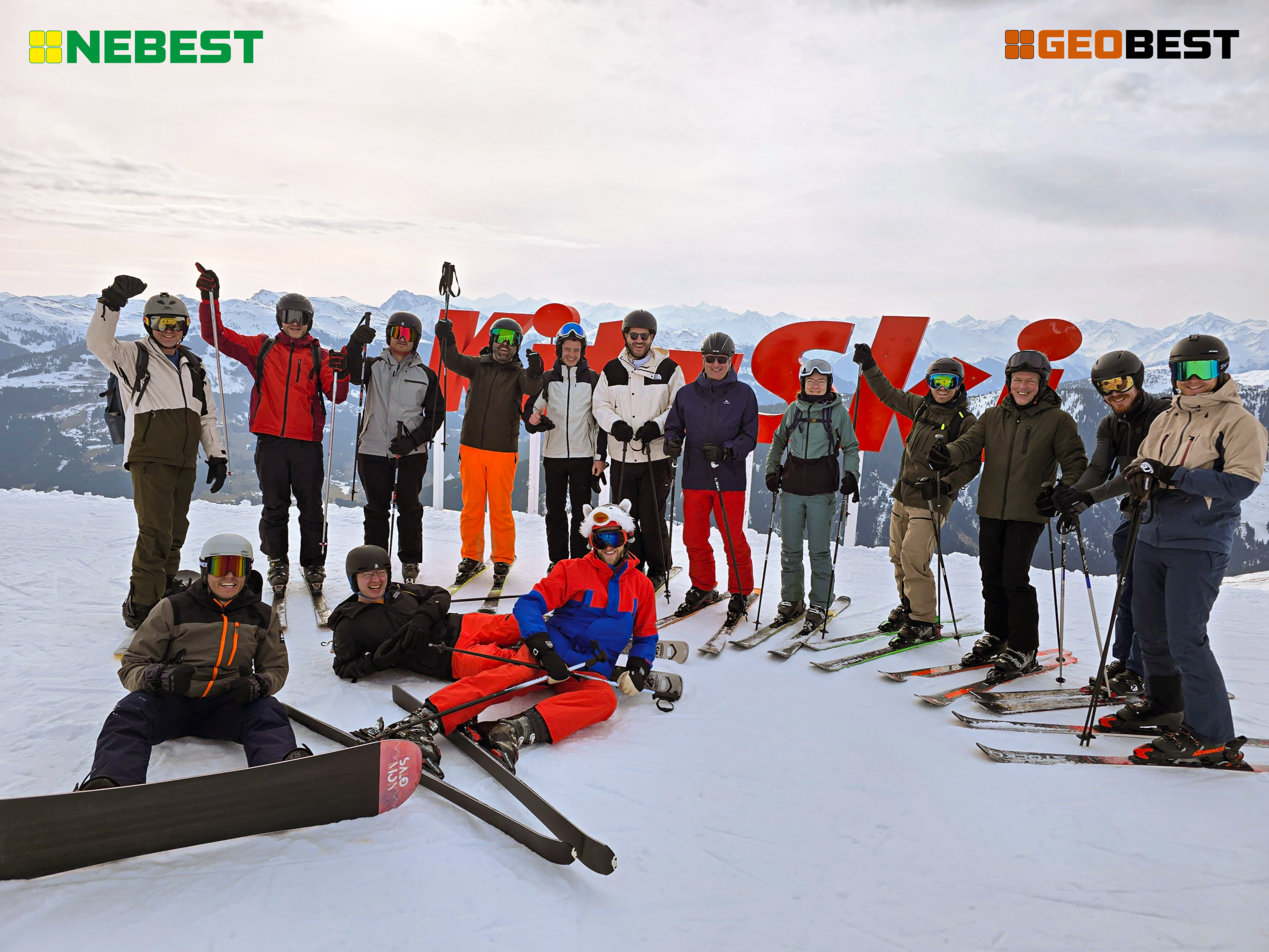 Winterpret in Kirchberg met Nebest en Geobest!