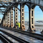 inspectie metalen brug